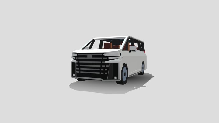 Toyota Vellfire 3D Model