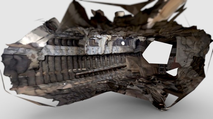 The Western Flyer - Engine-Room02 3D Model