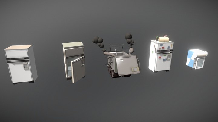DraftPunk, homework 6, variations 3D Model