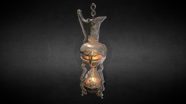 Game ready potion 3D Model