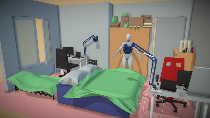 Room 3D Model