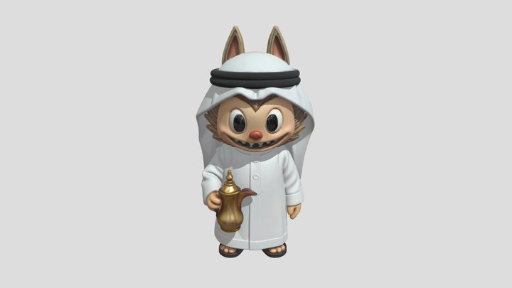 Habubu,Labubu Imp Stylized Toy Creature 3D – Modelo 3D gratuito STL