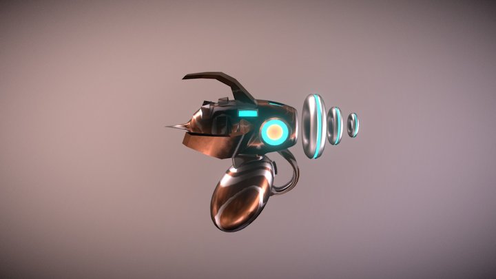 Ray gun 3D Model