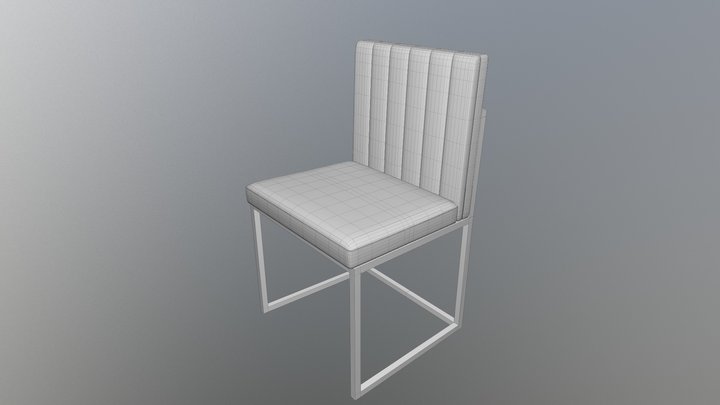 furni bar chair 3D Model