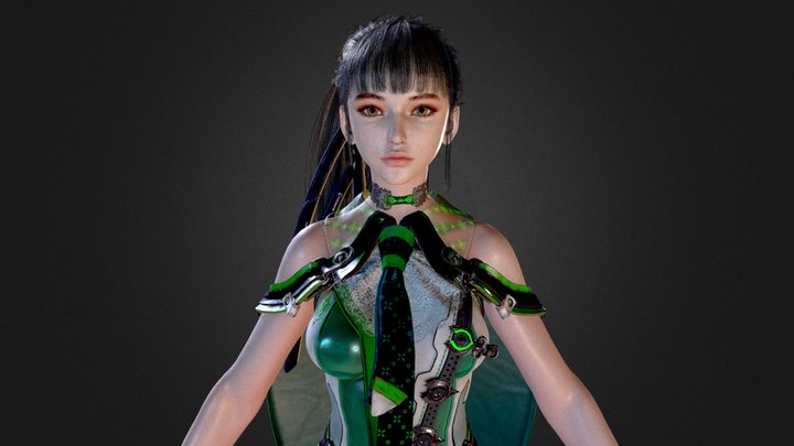 Stellar Blade - Eve (Planet Diving Suit 7th) 3D Model