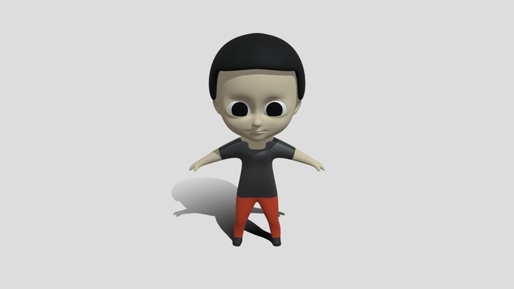ADNAN CHARACTER 3D Model