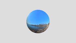 360-panorama-mapped-onto-a-sphere - Download Free 3D model by ...