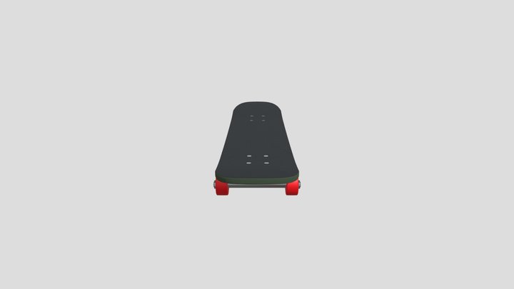 skateboard – Gratis 3D-model STL