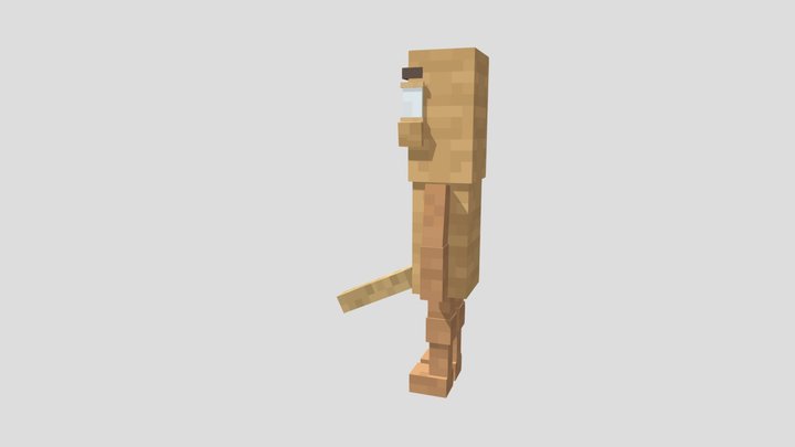 Tung minecraft 3D Model