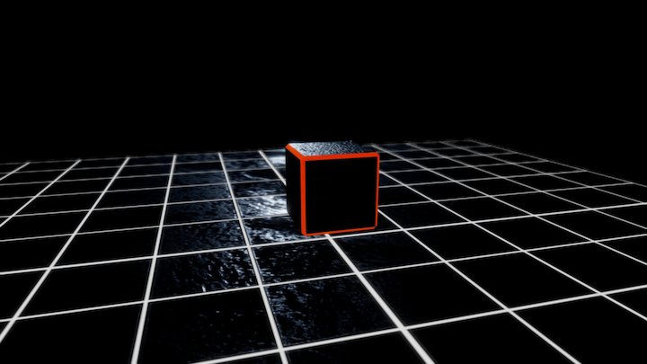 Exploding Cube 3D Model