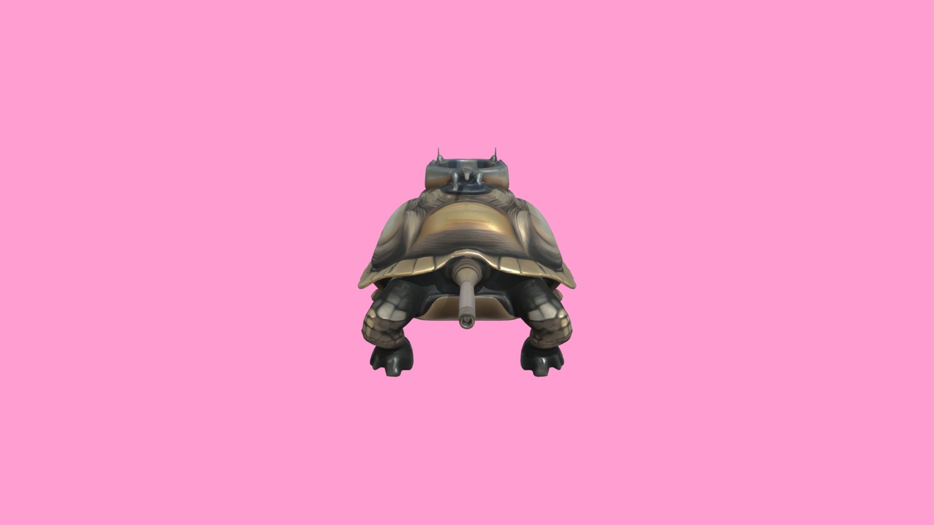 Tank turtle hybrid - 3D model by saburag [e78ff76] - Sketchfab