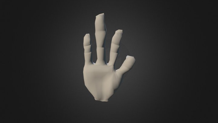 Alien Hand Normal 3D Model