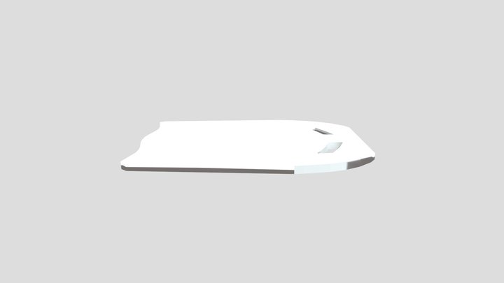 Kick Board 3D Model