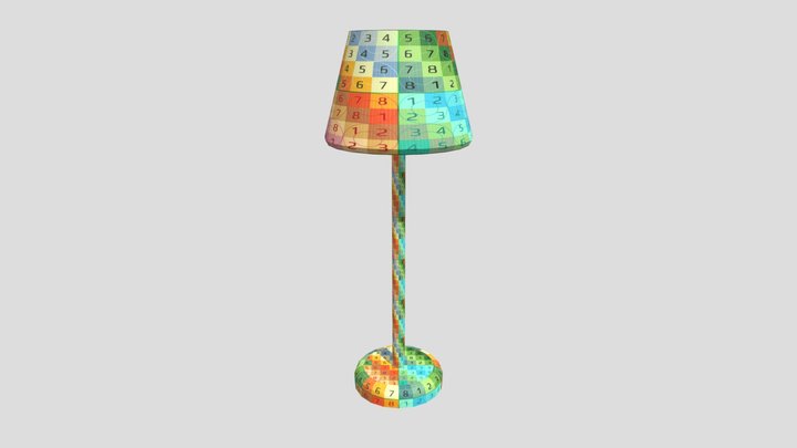Lamp Wrapped 3D Model