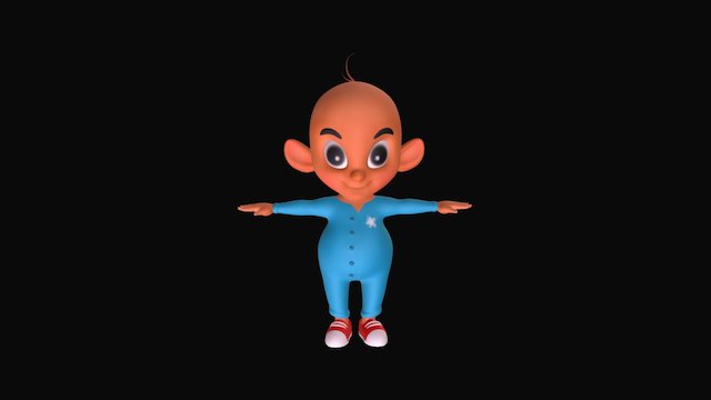 Baby Boy (Dominic) 3D Model