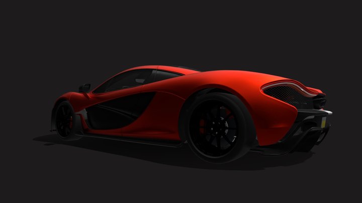 McLaren P1 3D Model