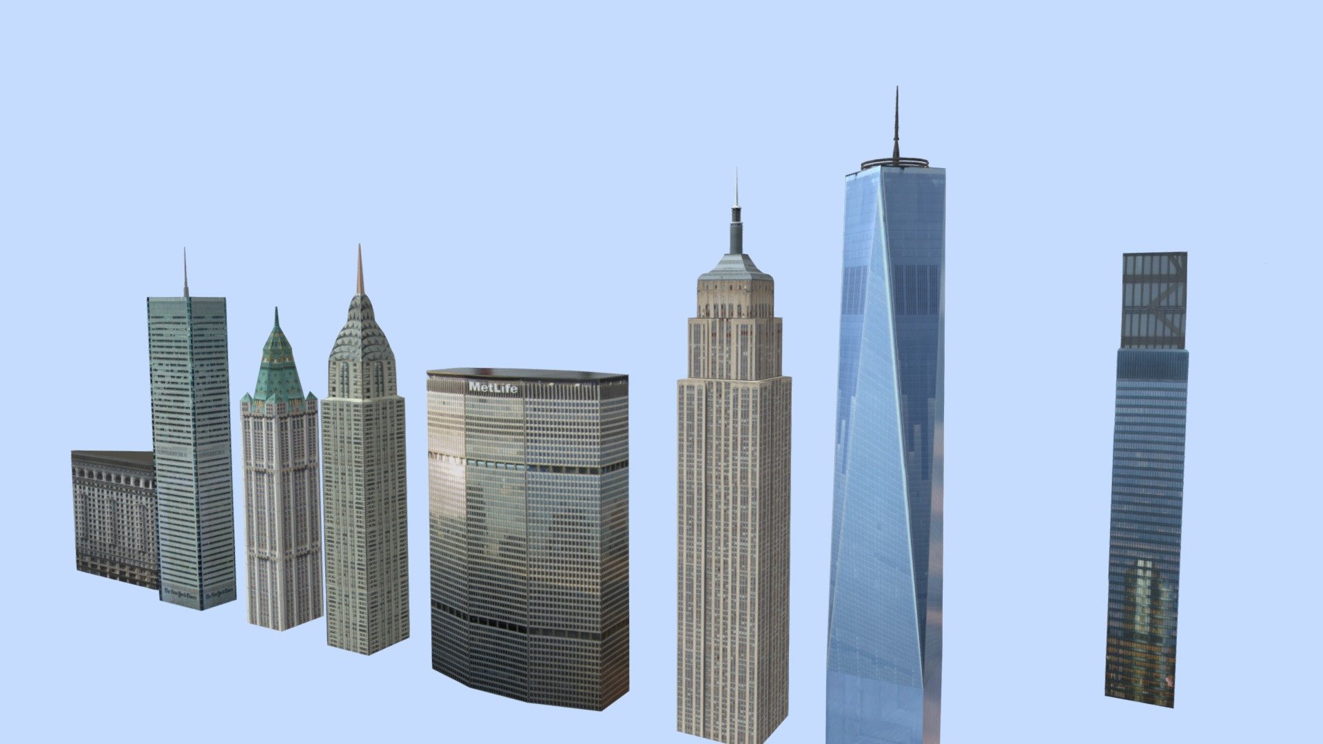 NYC 3D Model Download