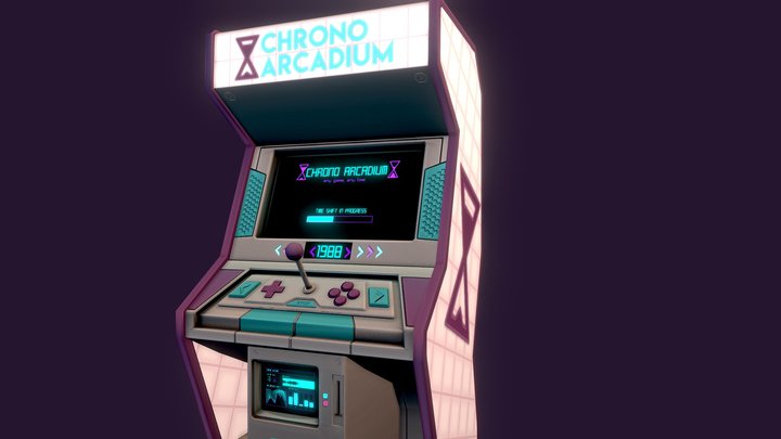 Chrono Arcadium Machine 3D Model