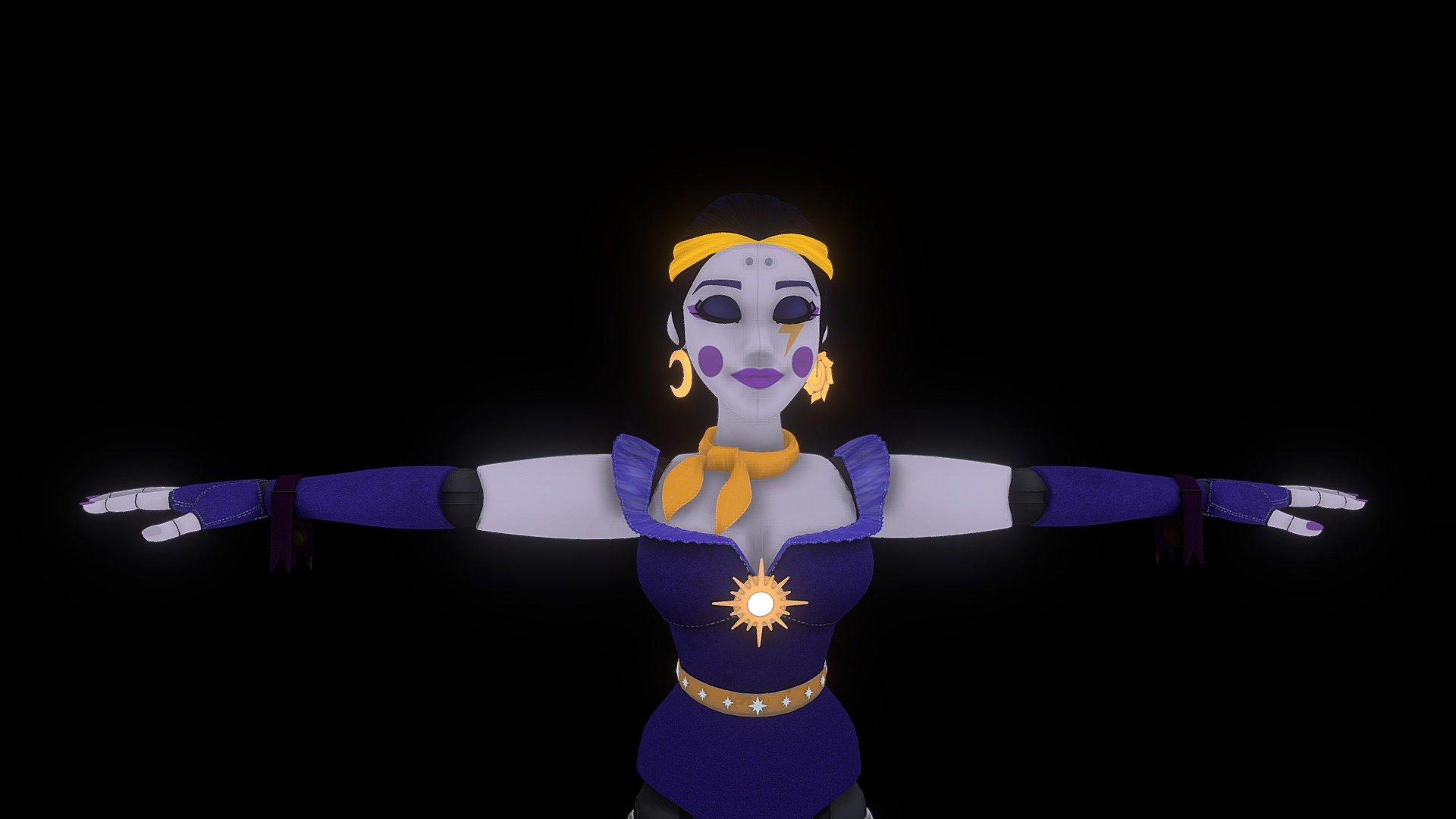 Glamrock ballora!! - Download Free 3D model by puploora (@jamie.t.wise ...