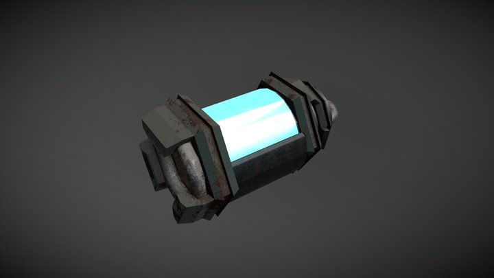 NMcKee_Fuel Cannister 3D Model