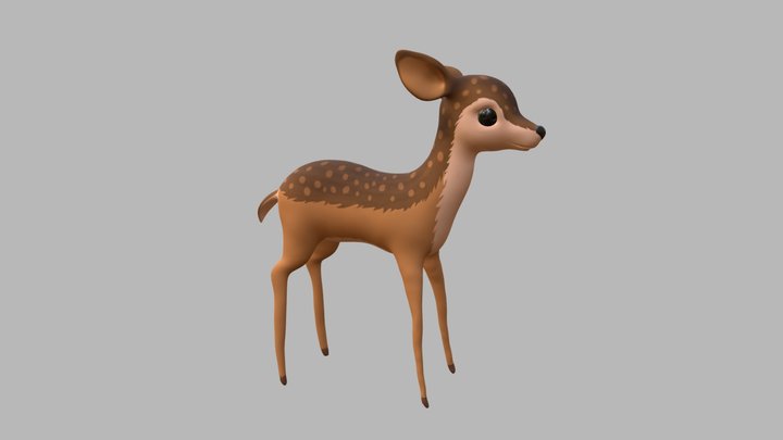 Deer 3D Model