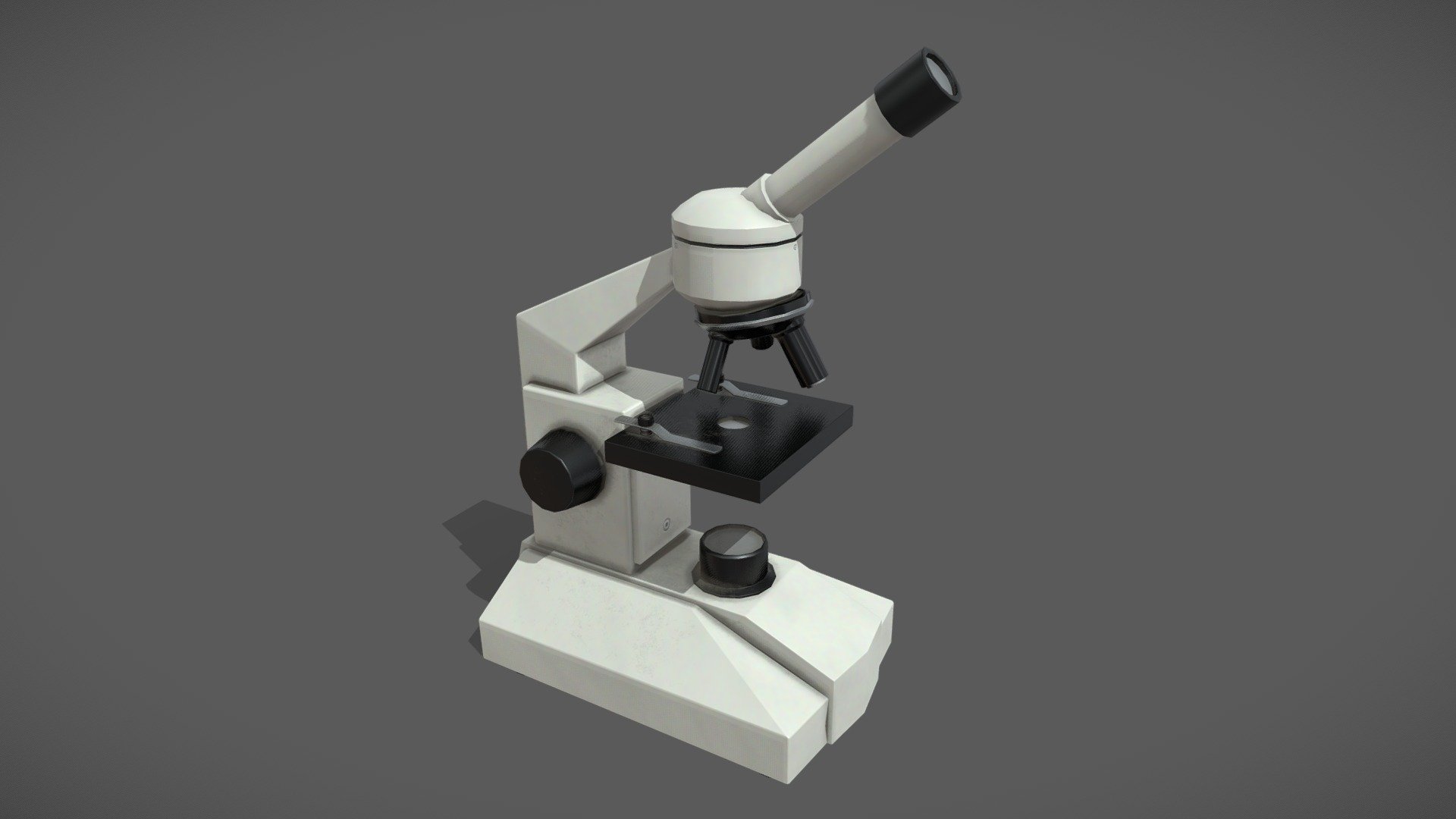 Microscope - 3D model by Nomeda Repsaite (@NomedaRepsaite) [e795caf ...