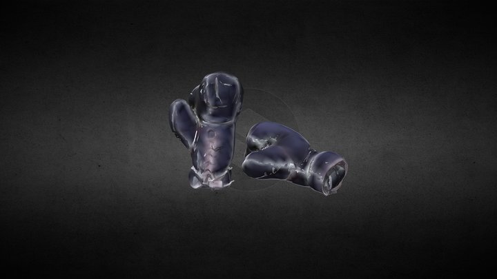 Guants de boxa 3D Model