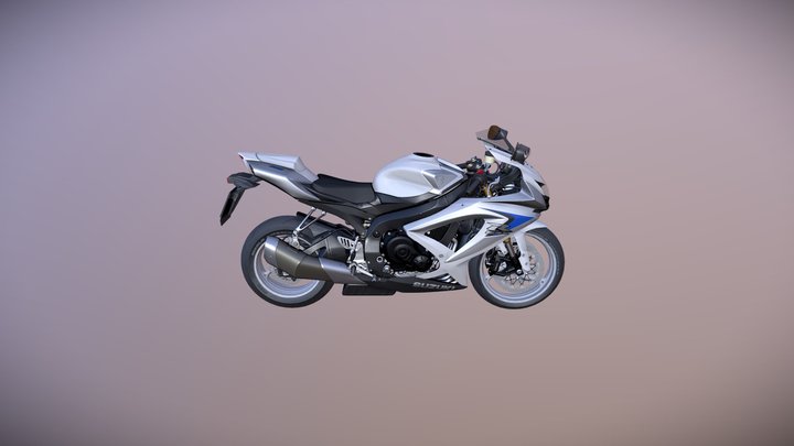 Suzuki GSX-R 600 3D Model