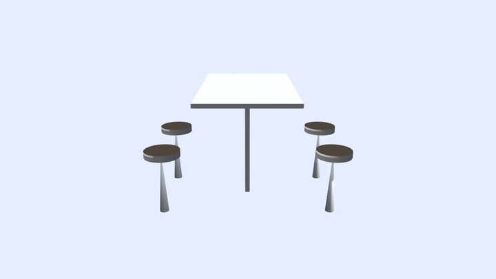 Tableset 3D Model
