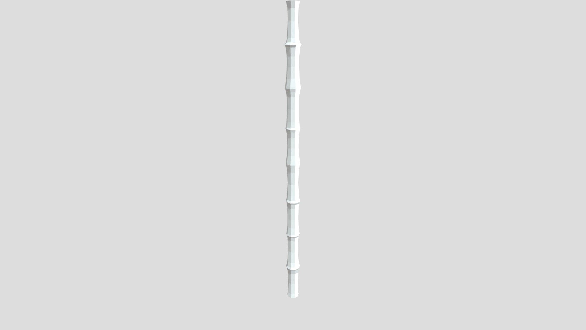 Bamboo model - no texture