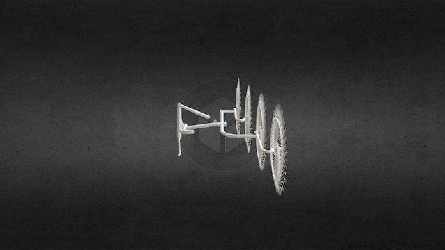 Vicon Acrobaat Rake 3D Model