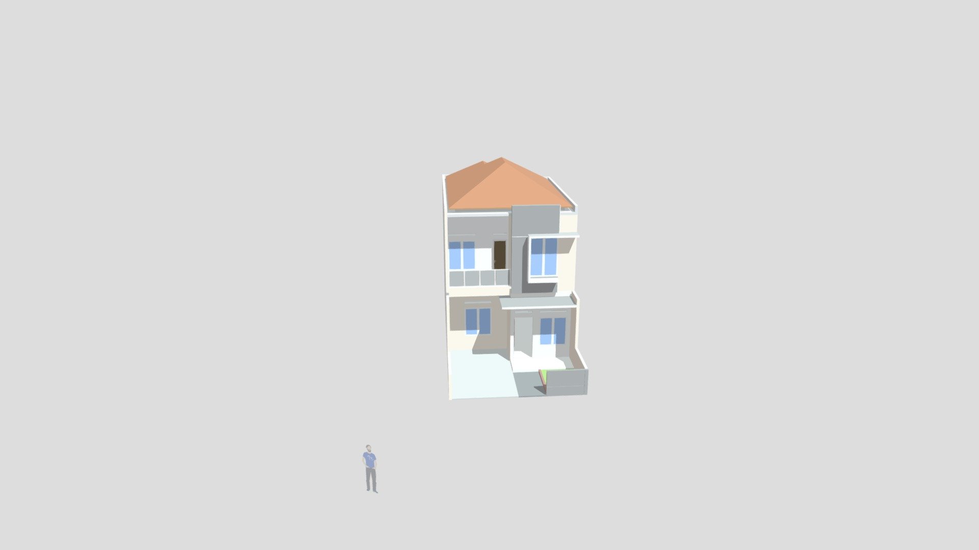 Rumah Type 6x12 Blok AB-0