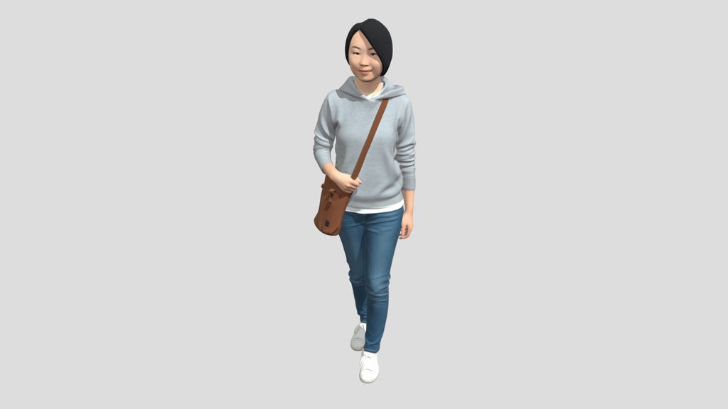 Casual Street Style with Brown Crossbody Bag