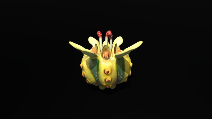 Fantasy plants 3D Model