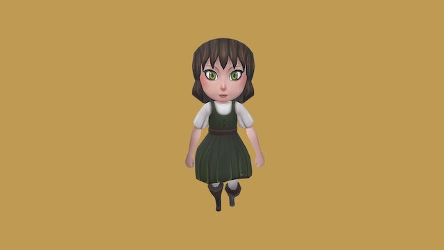 GGJ2017 Character 3D Model