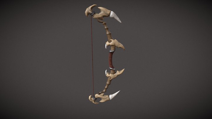 Beastbone Bow 3D Model