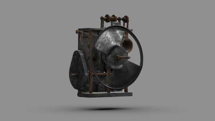 Proiettore 35 mm, post 1911 (M02020) 3D Model