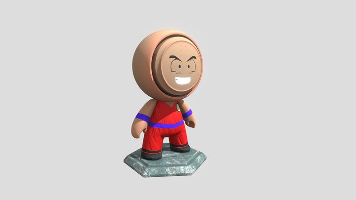 Krillin 3D Model