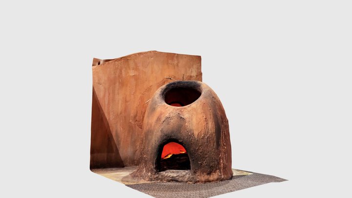Harvard Museum ANE: bread oven model 3D Model