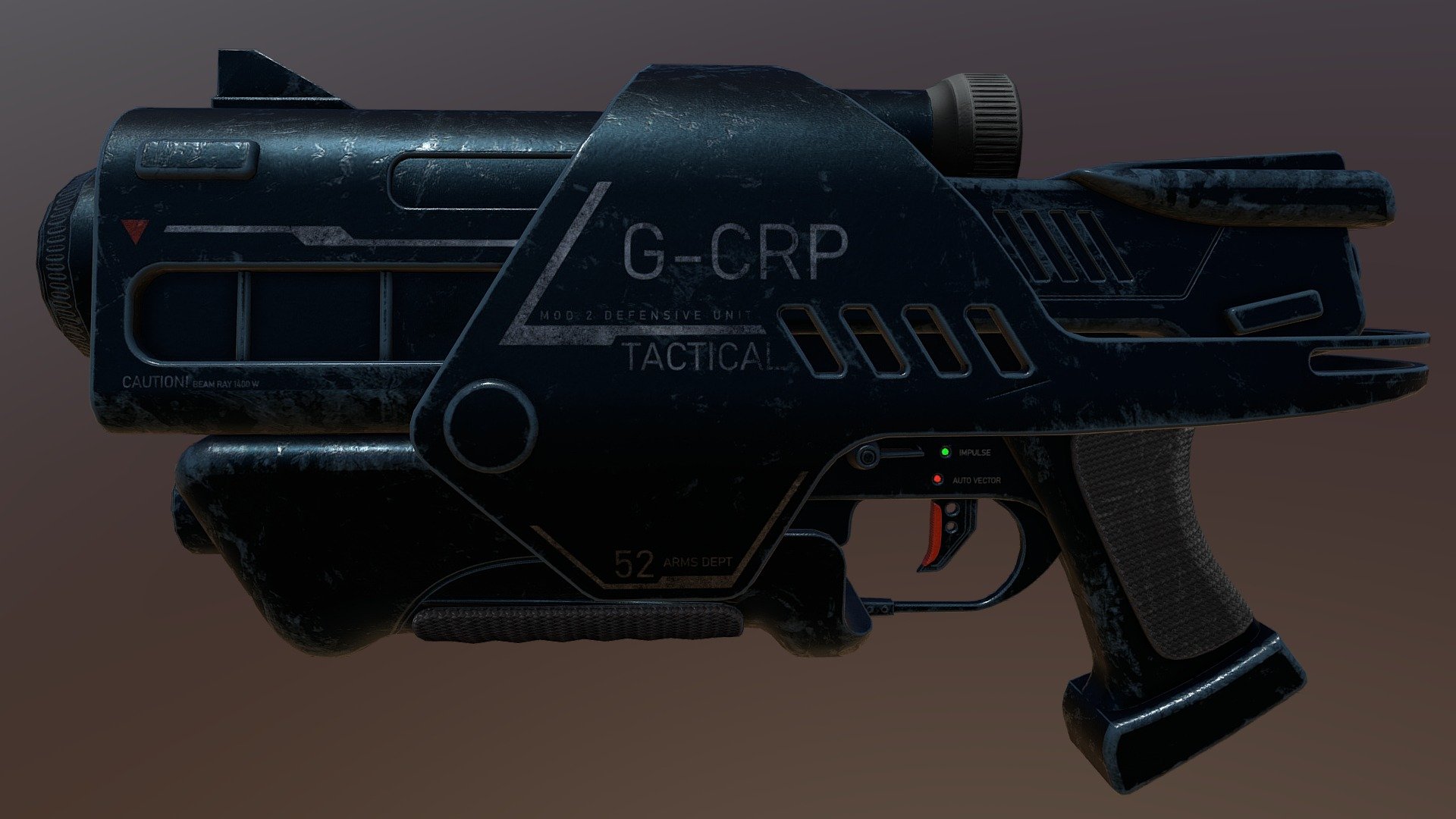 Futuristic Special Forces Gun - 3D model by wulf (@wooooolf) [e79ecf6 ...