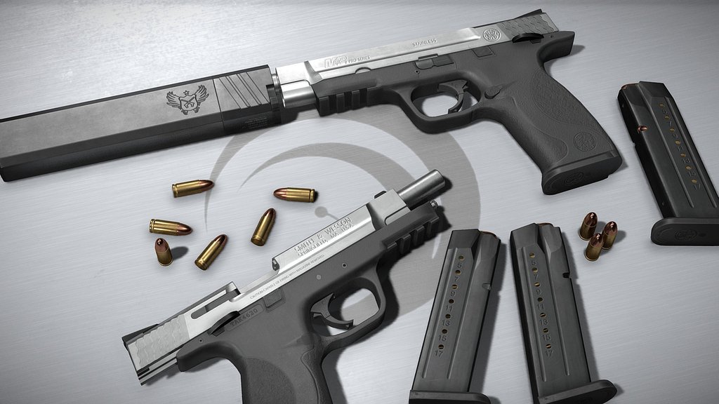 S&W M&P9 Pro Series (Lycoris Recoil)