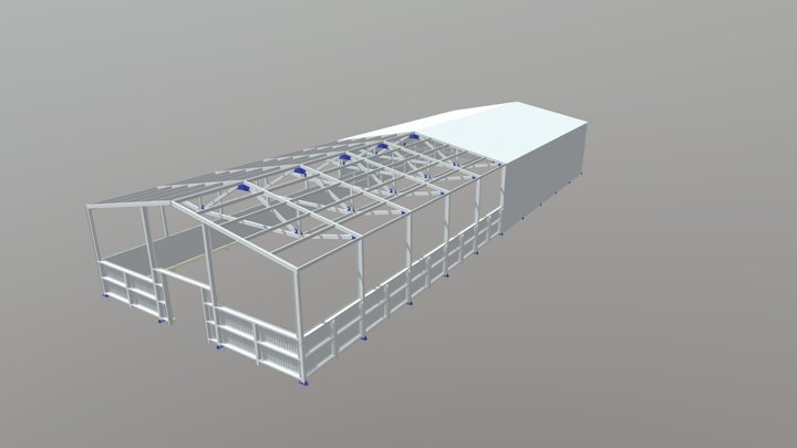 Зернохранилище 3D Model