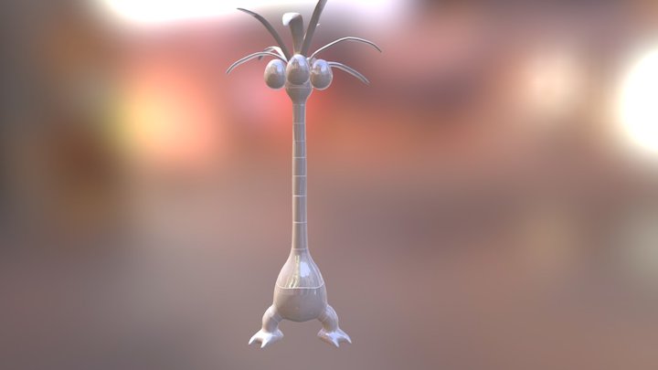 Exeggutor 3D Model