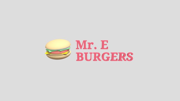 Burger Model 3D Model