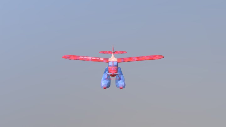 Seaplane 3D Model