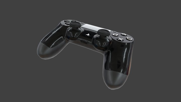 Dualshock_4_v01 3D Model