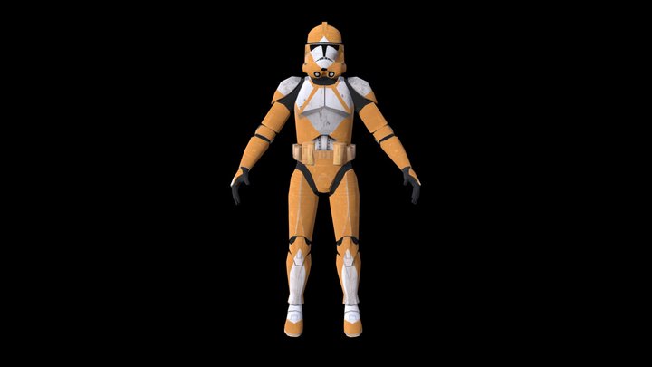 Bomb Squad trooper 3d | Star Wars 3D Model