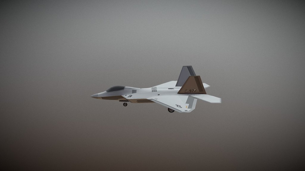 F-22 Raptor - 3D Model By AIRMAN Magazine (@AIRMANMagazine) [e7a6026 ...