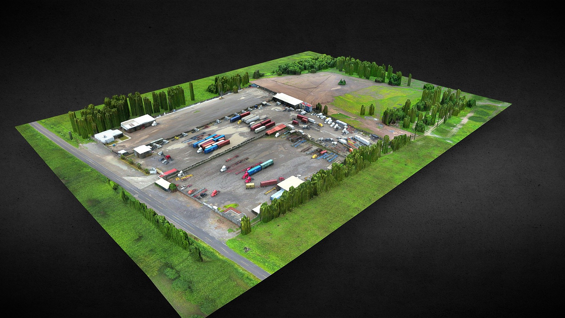 Patio de maniobras Guerrero, Mex. 3D model by VANT360 [e7a636d