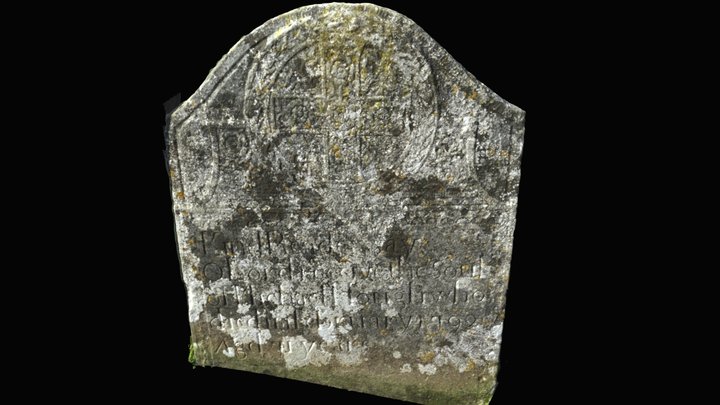 Michael Hough (1721-92) Headstone – Modello 3D gratuito STL